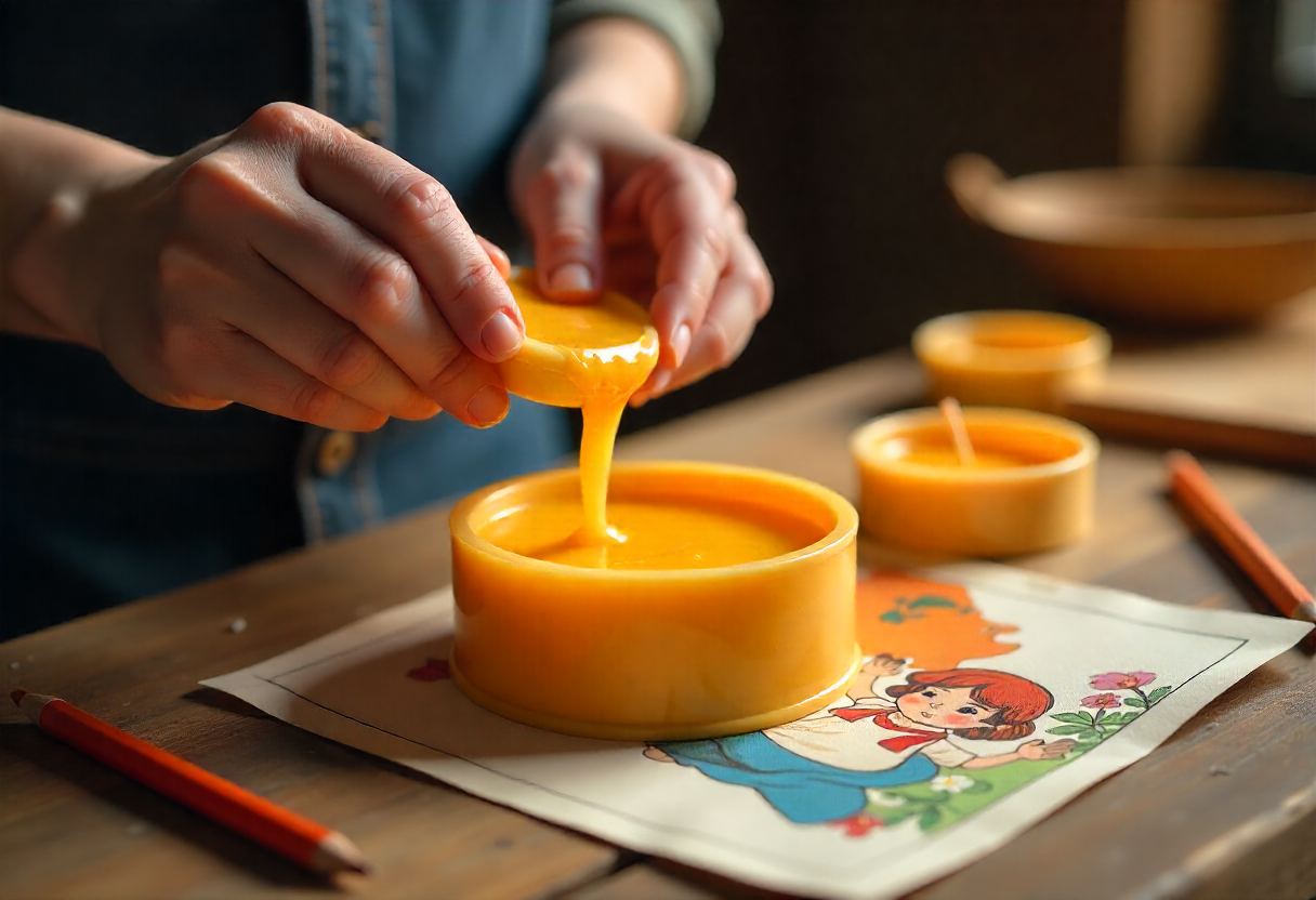 Sustainable Candle Making Process